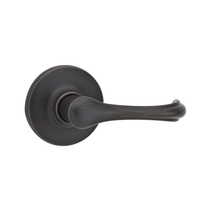 Kwikset 966DNL-11P.UNIV Dorian Lever Interior Single Cylinder Handleset Trim for Both 800 and 687 Series Handlesets Venetian Bronze Finish