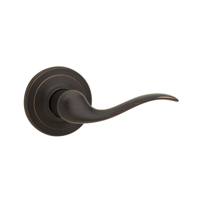 Kwikset 966TNLLH-11P Left Hand Tustin Lever Interior Single Cylinder Handleset Trim Venetian Bronze Finish