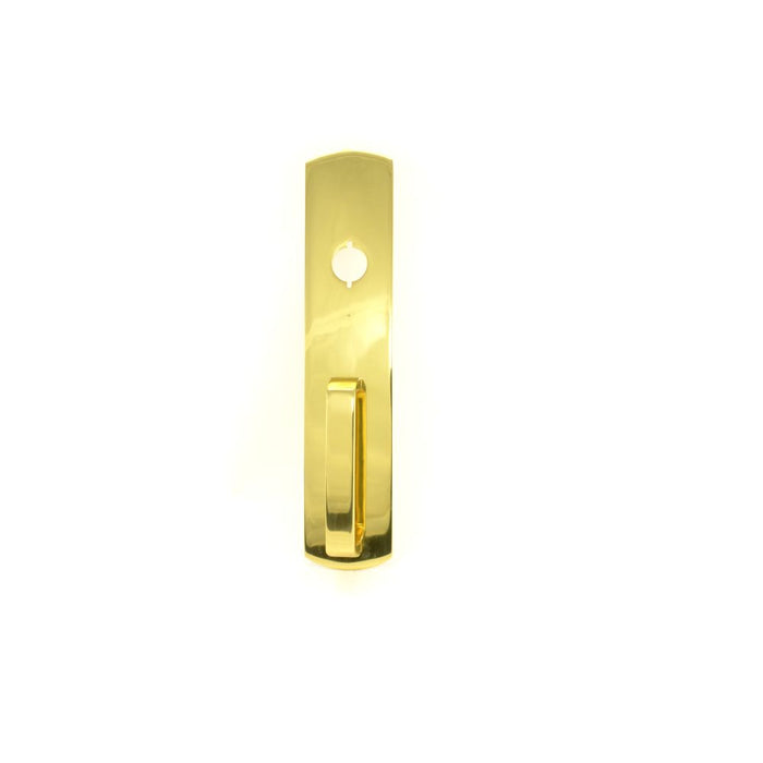 Von Duprin 990NLR3 Night Latch Pull Trim for 98 / 99 Rim or Vertical; 605 Bright Brass Finish