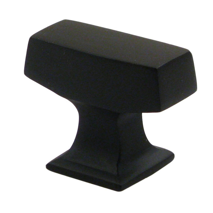 Rusticware 999ORB 1-3/8" Modern Rectangular Cabinet Knob Oil Rubbed Bronze Finish