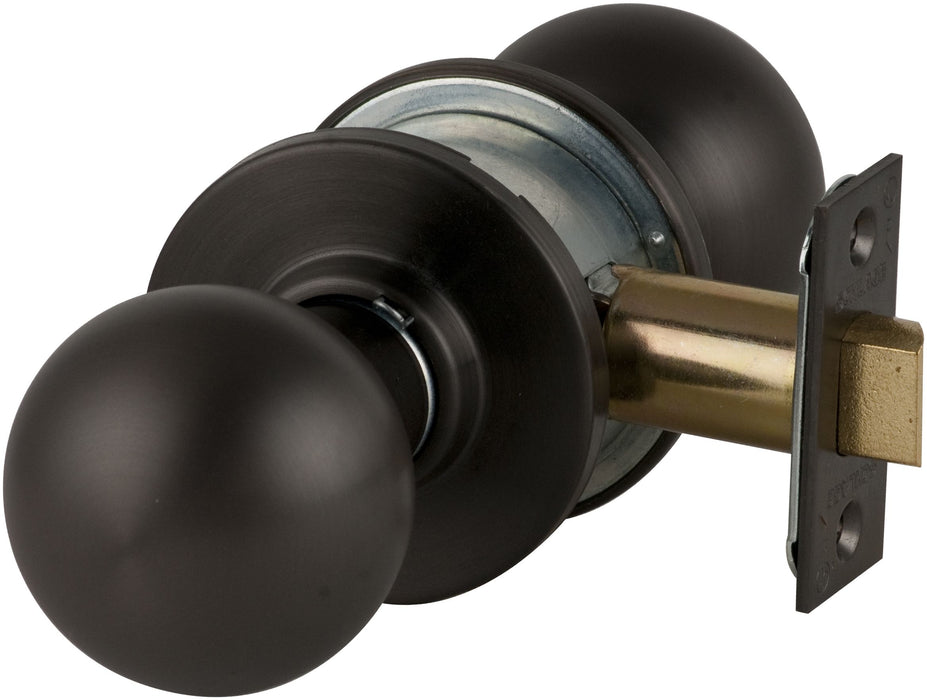 Schlage Commercial A10ORB613 A Series Passage Orbit Lock with 11116 Latch 10001 Strike Oil Rubbed Bronze Finish