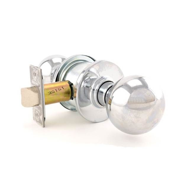 Schlage Commercial A10ORB625 A Series Passage Orbit Lock with 11116 Latch 10001 Strike Bright Chrome Finish