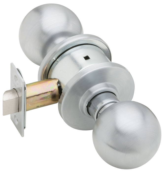 Schlage Commercial A10ORB626 A Series Passage Orbit Lock with 11116 Latch 10001 Strike Satin Chrome Finish