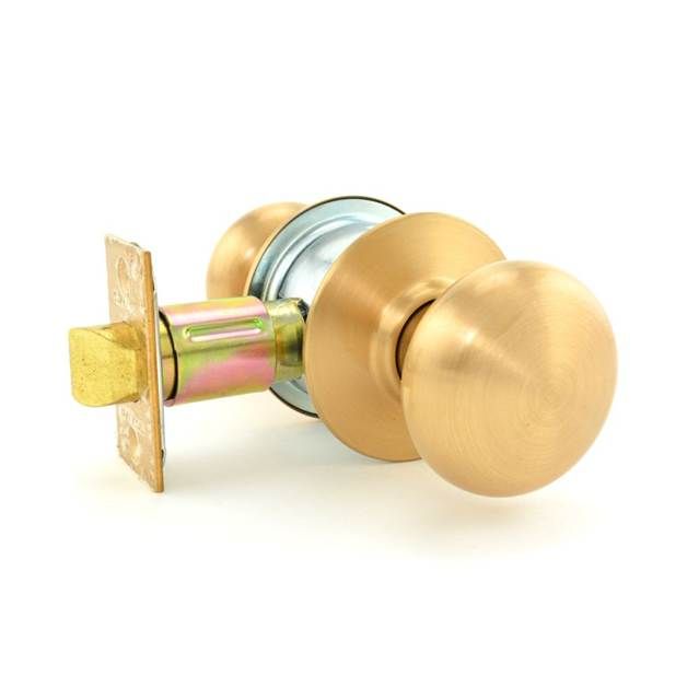 Schlage Commercial A10PLY612 A Series Passage Plymouth Lock with 11116 Latch 10001 Strike Satin Bronze Finish