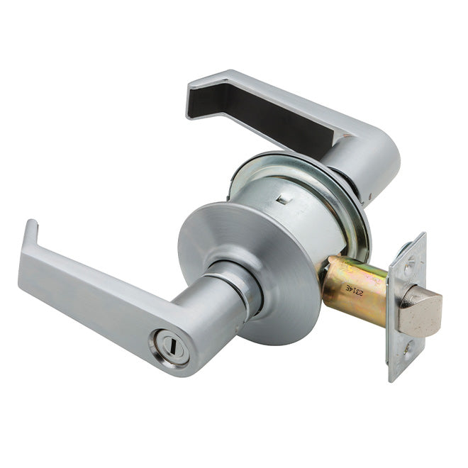 Schlage Commercial A40LEV613 A Series Privacy Levon Lock with 11116 Latch 10001 Strike Oil Rubbed Bronze Finish