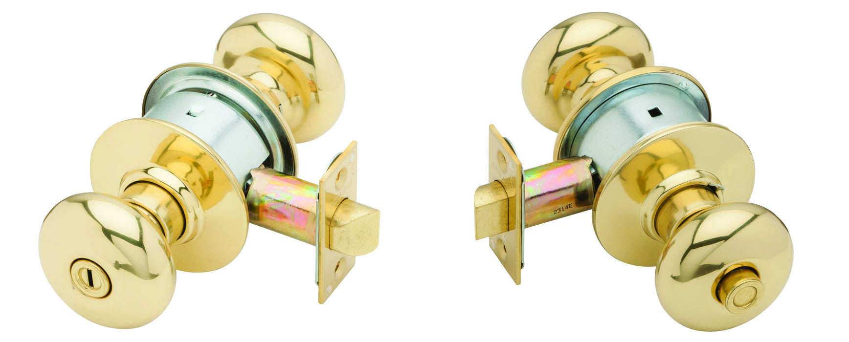 Schlage Commercial A40PLY605 A Series Privacy Plymouth Lock with 11116 Latch 10001 Strike Bright Brass Finish