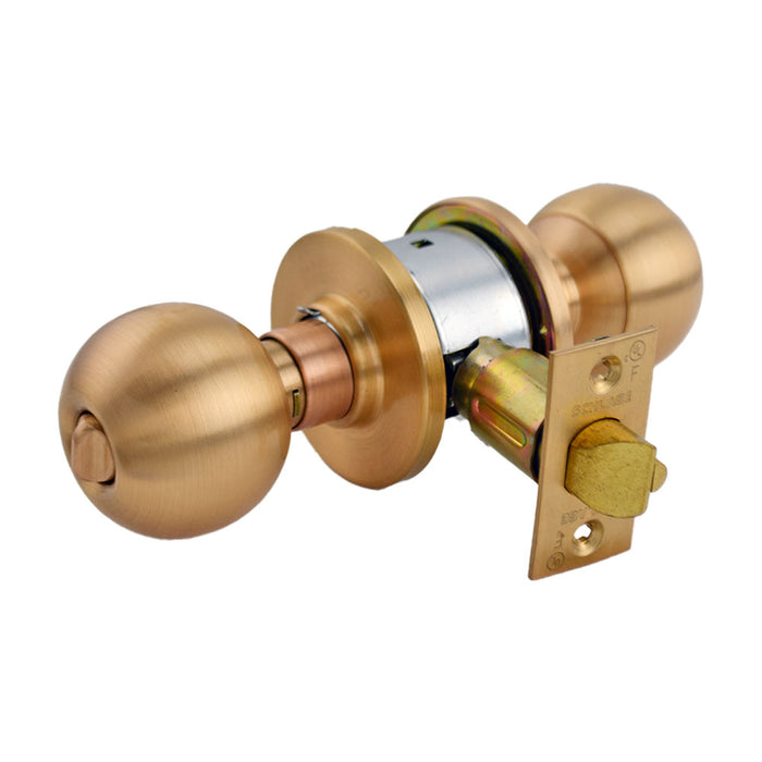 Schlage Commercial A53PORB612 A Series Entry Orbit Lock C Keyway with 11096 Latch 10001 Strike Satin Bronze Finish