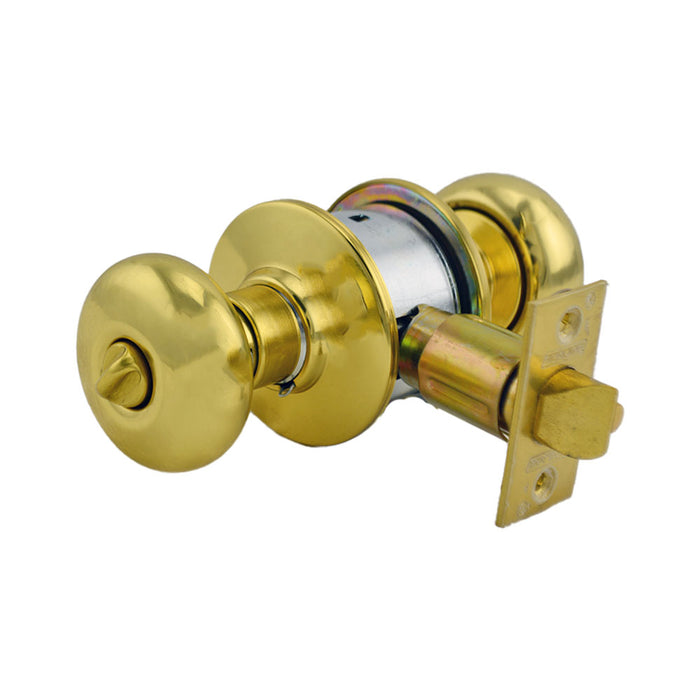 Schlage Commercial A53PPLY605 A Series Entry Plymouth Lock C Keyway with 11096 Latch 10001 Strike Bright Brass Finish