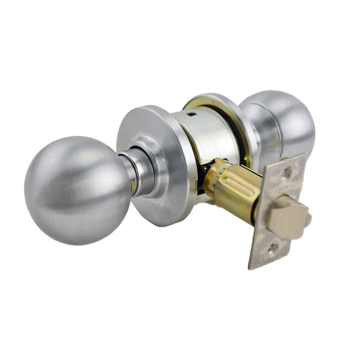 Schlage Commercial A80PORB626 A Series Storeroom Orbit Lock C Keyway with 11096 Latch 10001 Strike Satin Chrome Finish