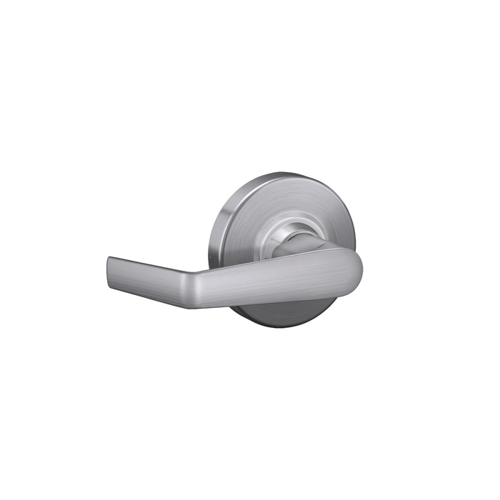 Schlage Commercial ALX10SAT626 ALX Series Grade 2 Passage Saturn Lever Lock with 47267038 2-3/4" Springlatch and 47267101 ANSI Strike Satin Chrome Finish