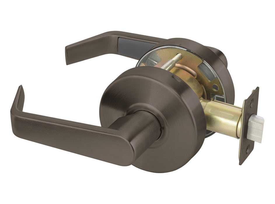 Yale Commercial AU4601LN613E Passage Augusta Lever Grade 2 Cylindrical Lock with MCP234 Latch and 497-114 Strike US10BE (613E) Oil Rubbed Bronze Finish