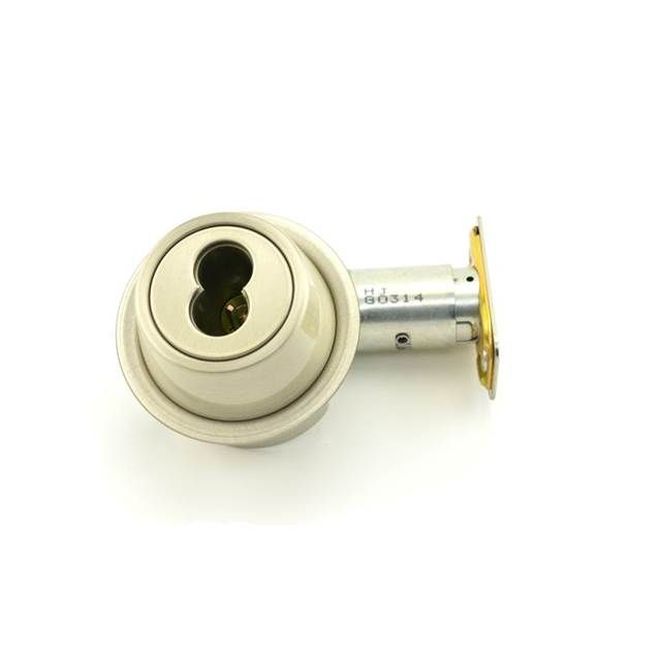 Schlage Commercial B560B619 Grade 2 Small Format Interchangeable Core Single Cylinder Deadbolt with 12287 Latch and 10094 Strike Satin Nickel Finish