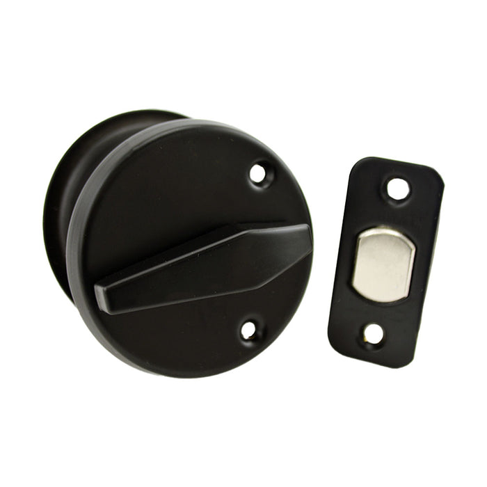 Schlage Commercial B560P622 Grade 2 Single Cylinder Deadbolt with C Keyway KA4 with 12287 Latch and 10094 Strike Matte Black Finish