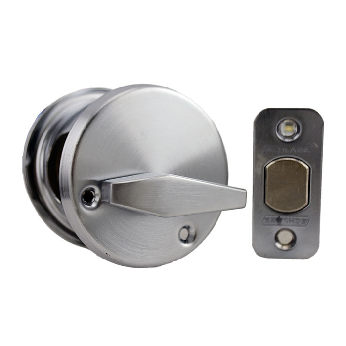 Schlage Commercial B563P626 Grade 2 Classroom Deadbolt with C Keyway with 12287 Latch and 10094 Strike Satin Chrome Finish