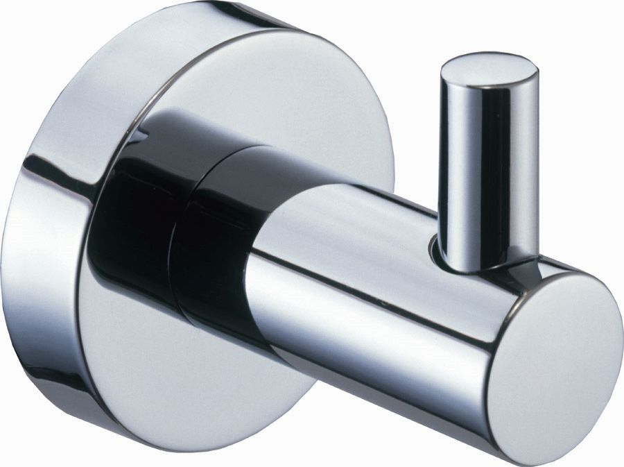 Pamex BC12CP21 Solano Collection Single Robe Hook Bright Chrome Finish