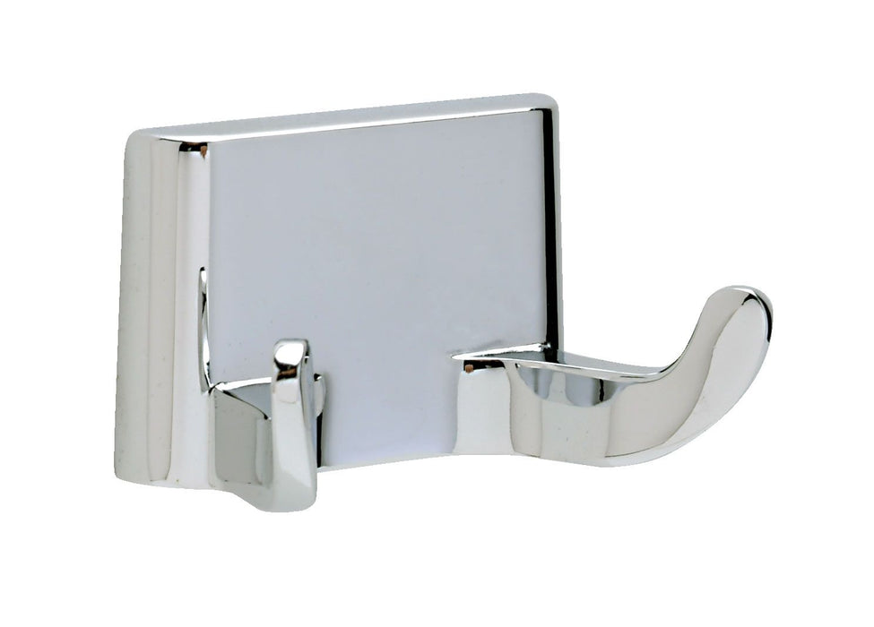 Pamex BC3CP22 Corona Collection Double Robe Hook Bright Chrome Finish