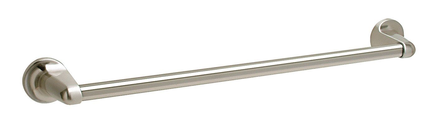 Pamex BC5SN13824 Seal Beach Collection 24" Towel Bar Set Satin Nickel Finish