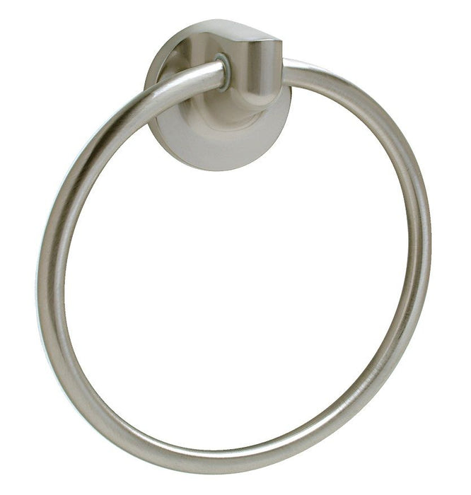 Pamex BC5SN30 Seal Beach Collection Metal Towel Ring Satin Nickel Finish