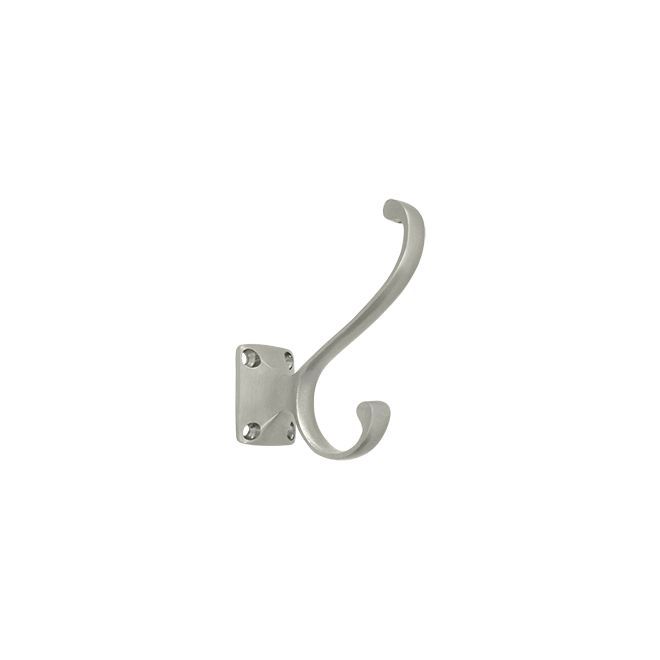 Deltana CAHH35U15 Heavy Duty, Coat and Hat Hook, Satin Nickel Finish