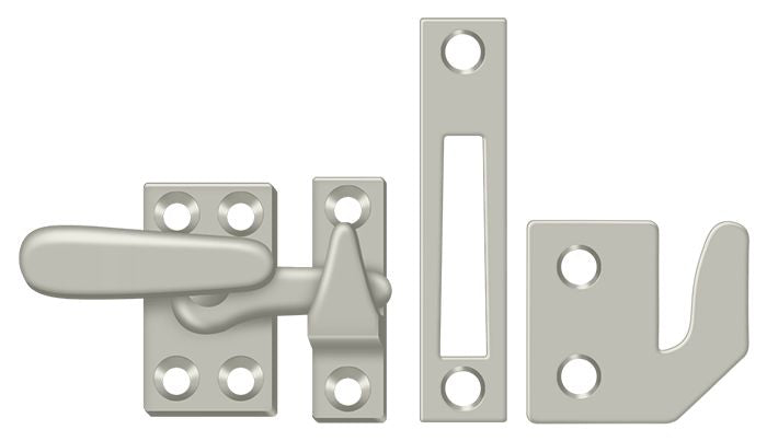 Deltana CF066U15 Window Lock; Casement Fastener; Small; Satin Nickel Finish