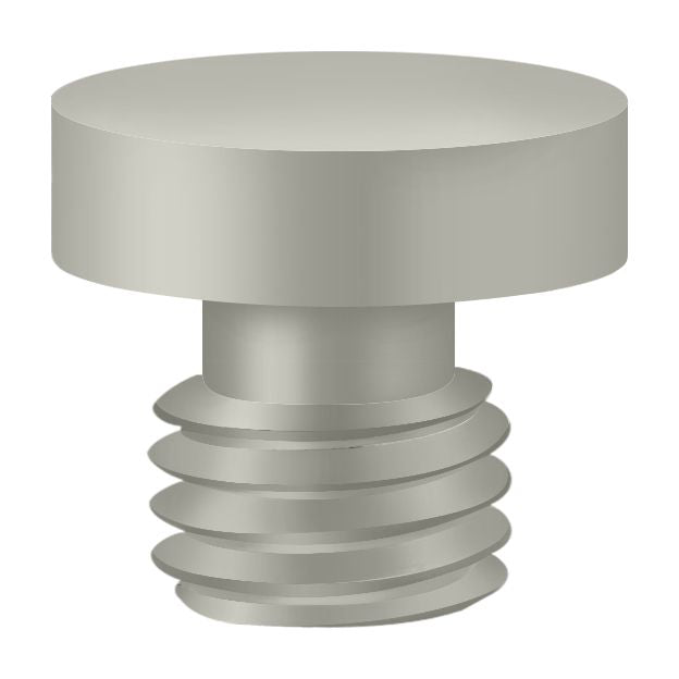 Deltana CHBU15 Button Tip; Satin Nickel Finish