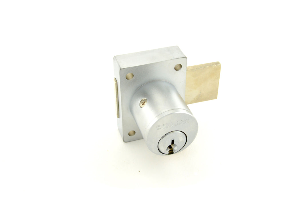 Schlage Commercial CL1000626 Horizontal Door Cabinet Lock for 7/8" to 1-1/8" Door Satin Chrome Finish