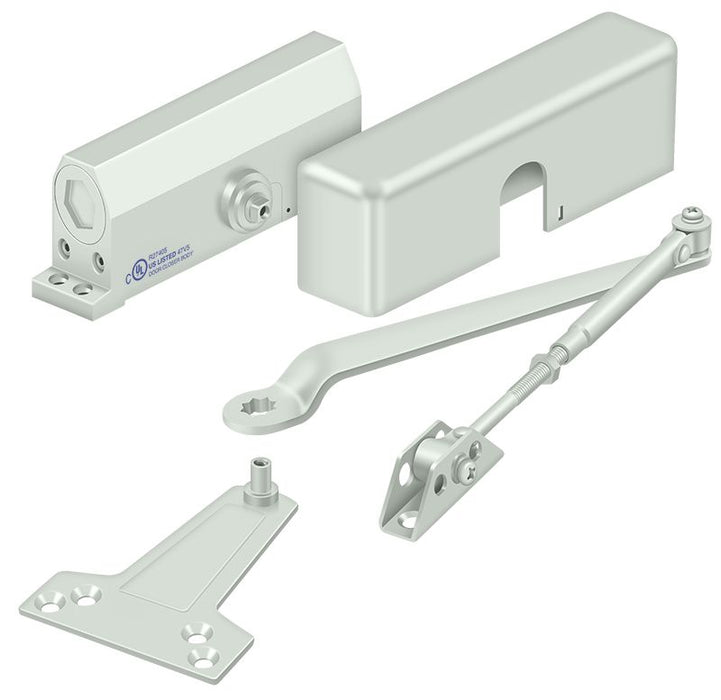 Deltana DC703BC-WHITE DC70 Door Closer; White Finish