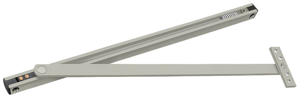 Deltana DCSM10U15 Overhead Door Holder; Satin Nickel Finish