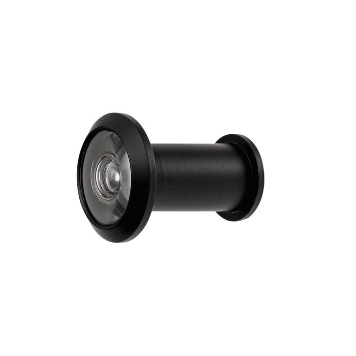 Pamex DD01180ULBL UL 180 Degree Door Viewer for 1-3/8" to 2-1/4" Matte Black Finish