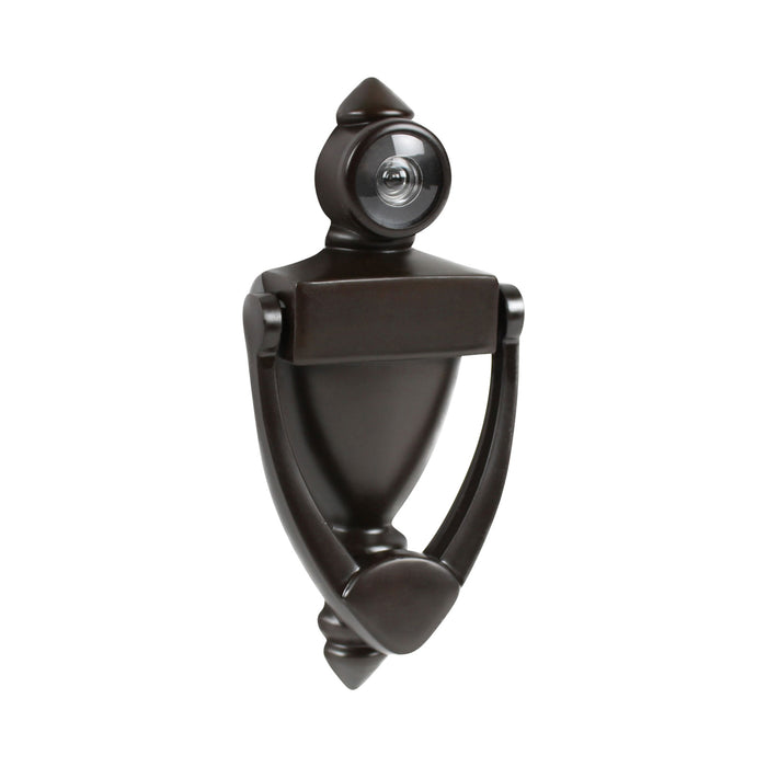 Pamex DD01K180OB 5-1/2" High Door Knocker with 180 Degree Viewer Oil Rubbed Bronze Finish