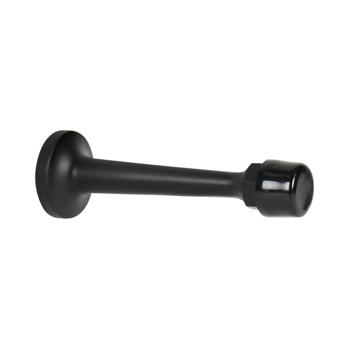 Pamex DD0223BL 3" Rigid Door Stop Matte Black Finish