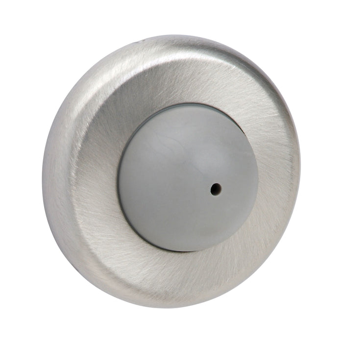 Pamex DD0257SS 2-1/2" Diameter Convex Wall Stop Satin Stainless Steel Finish