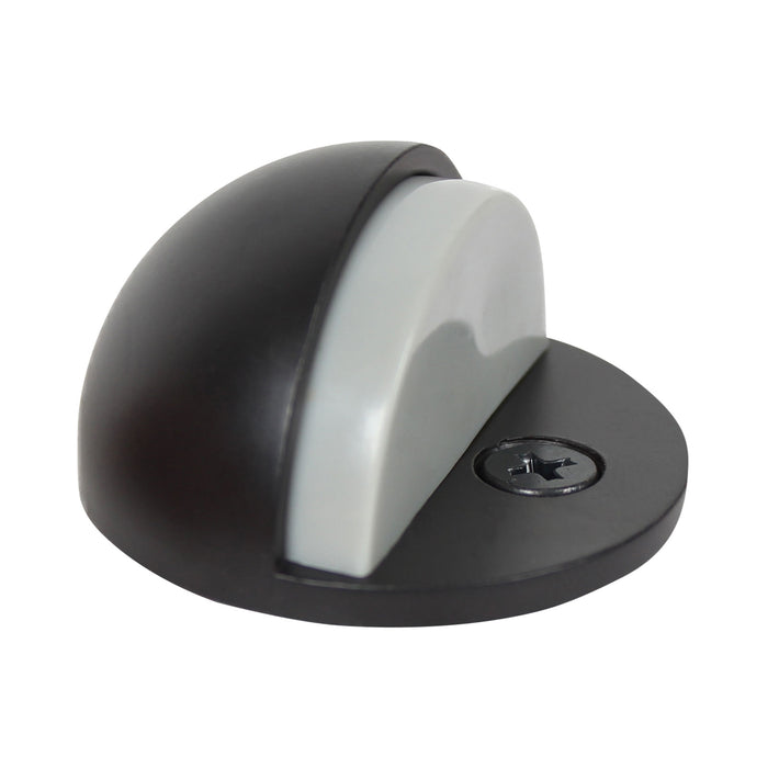 Pamex DD0261BL 1-3/4" Diameter Low Profile Dome Stop Matte Black Finish