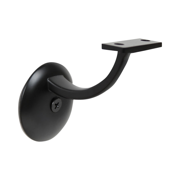 Pamex DD0312BL Jumbo Heavy Duty Handrail Bracket Matte Black Finish