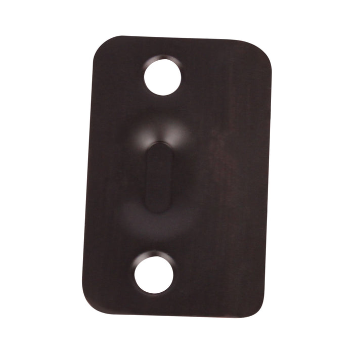 Pamex DD05100OB Round Corner Strike for Ball Catch Oil Rubbed Bronze Finish