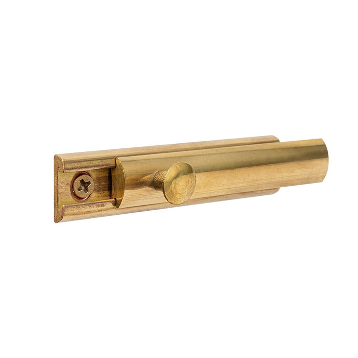 Pamex DD05703PB 3" Surface Bolt Bright Brass Finish