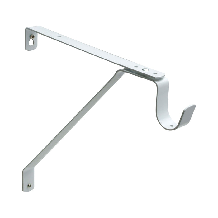 Pamex DD0632WC Heavy Duty Adjustable Shelf and Rod Support Bracket White Finish