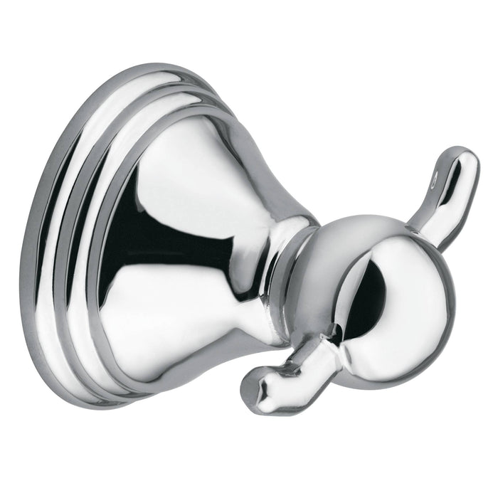 Moen DN8403CH Preston Double Robe Hook Bright Chrome Finish