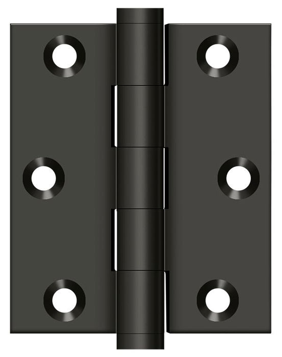 Deltana DSB3025U10B 3" x 2-1/2" Screen Door Hinge; Oil Rubbed Bronze Finish