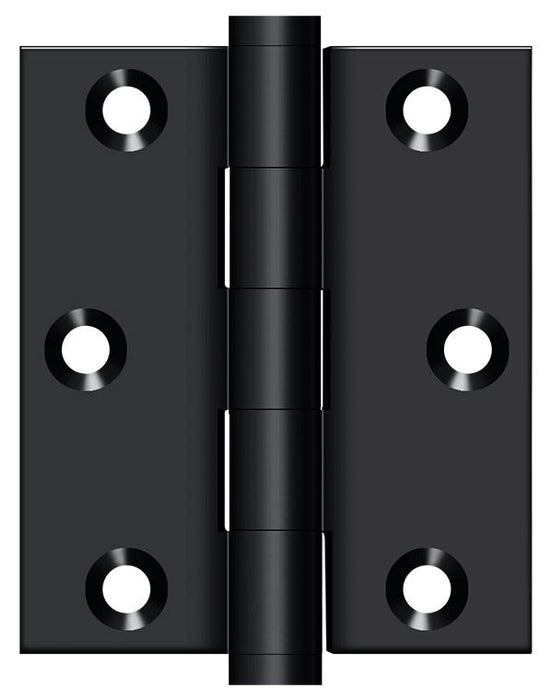 Deltana DSB3025U19 3" x 2-1/2" Screen Door Hinge; Black Finish