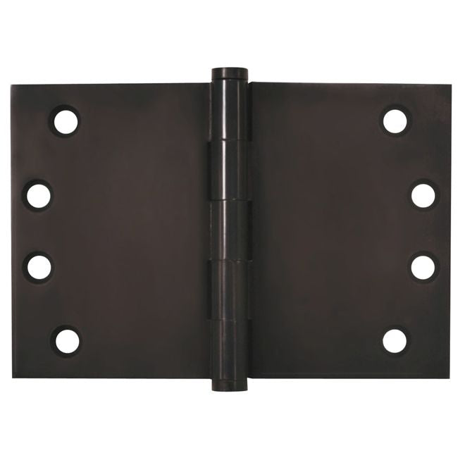 Deltana DSB406010B 4" x 6" Square Corner Hinge; Oil Rubbed Bronze Finish