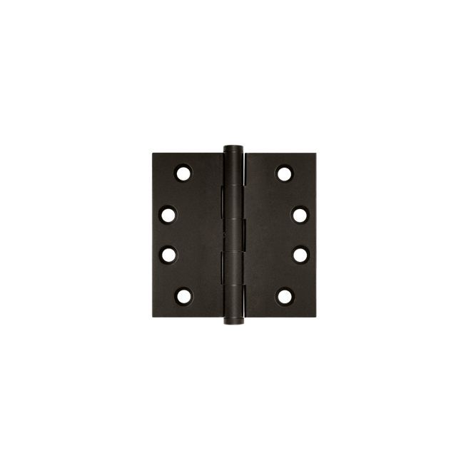 Deltana DSB4N10B 4" x 4" Square Hinge; Oil Rubbed Bronze Finish