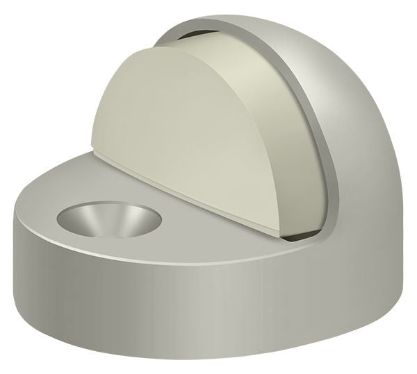 Deltana DSHP916U15 Dome Stop High Profile; Satin Nickel Finish