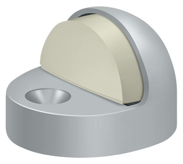 Deltana DSHP916U26D Dome Stop High Profile; Satin Chrome Finish