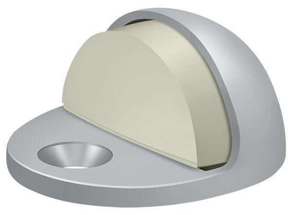 Deltana DSLP316U26D Dome Stop Low Profile; Satin Chrome Finish