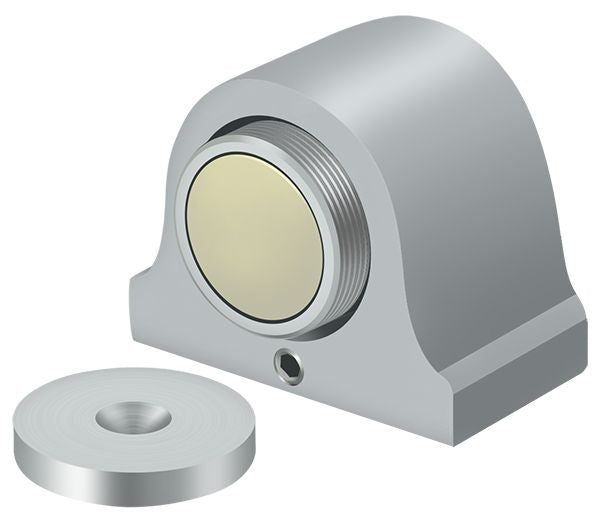 Deltana DSM125U26D Magnetic Dome Stop; Satin Chrome Finish