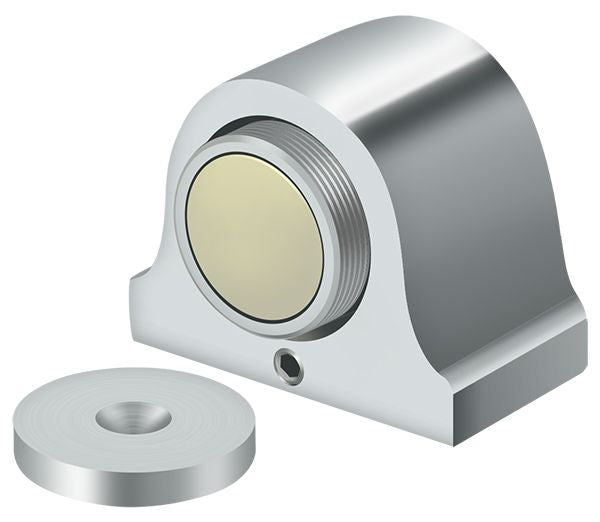 Deltana DSM125U26 Magnetic Dome Stop; Bright Chrome Finish