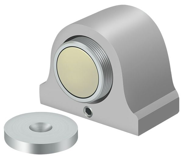 Deltana DSM125U32D Magnetic Dome Stop; Satin Stainless Steel Finish