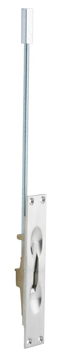 Ives Commercial FB45726D 12" Manual Flush Bolt for Metal Door Satin Chrome Finish