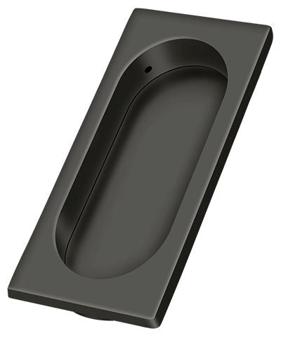 Deltana FP4134U10B Flush Pull; Large; 4" x 1-5/8" x 3/8"; Oil Rubbed Bronze Finish